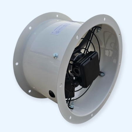 AXW 2E250-B-T Shuft вытяжной осевой вентилятор на монтажной панели с защитной решеткой